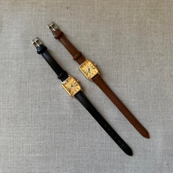 Vintage style brown classic preppy WMNS2 - Picture 3 of 4